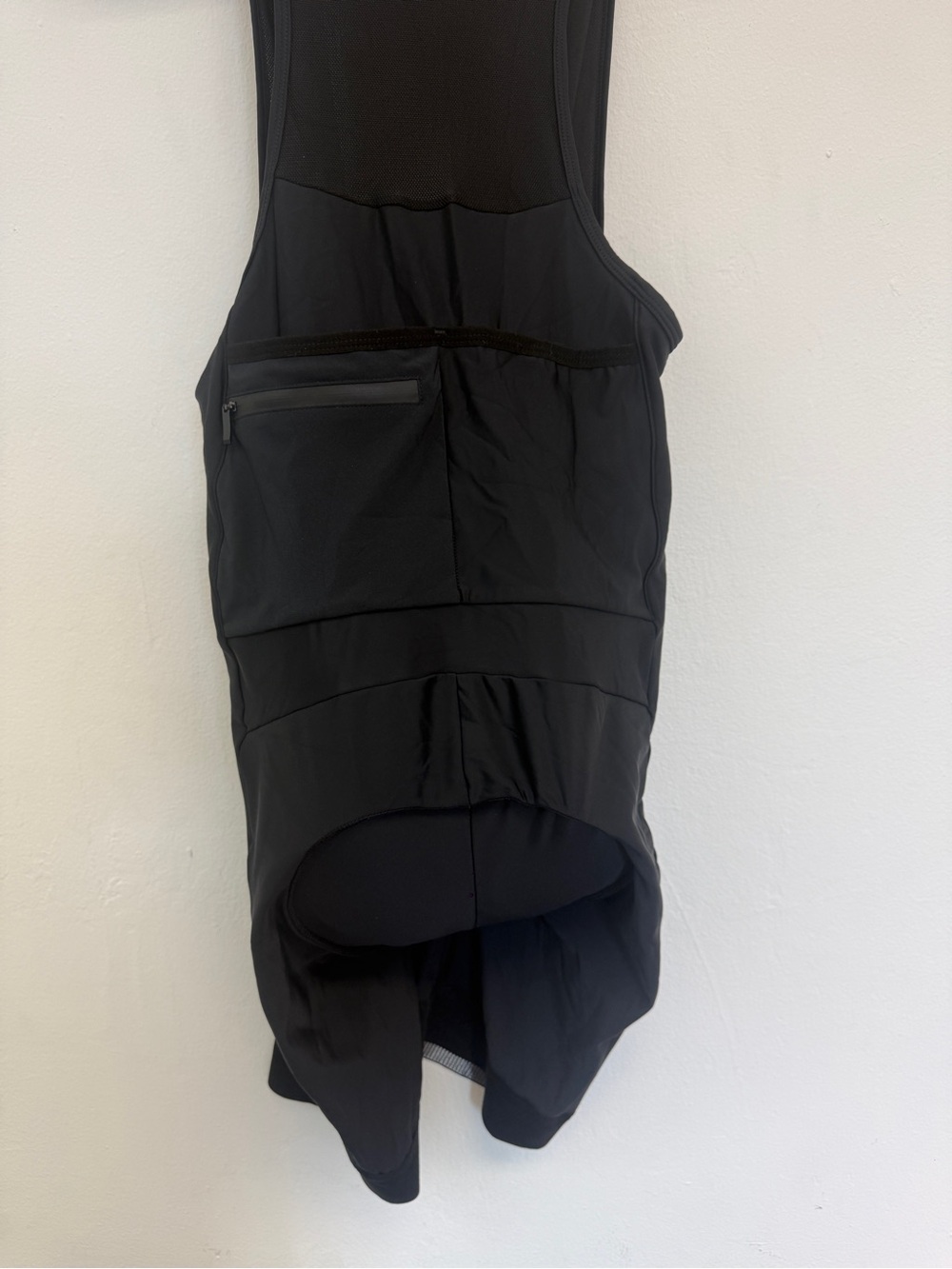 Women’s Black Performance Bib Joggers - Picture 6 of 6